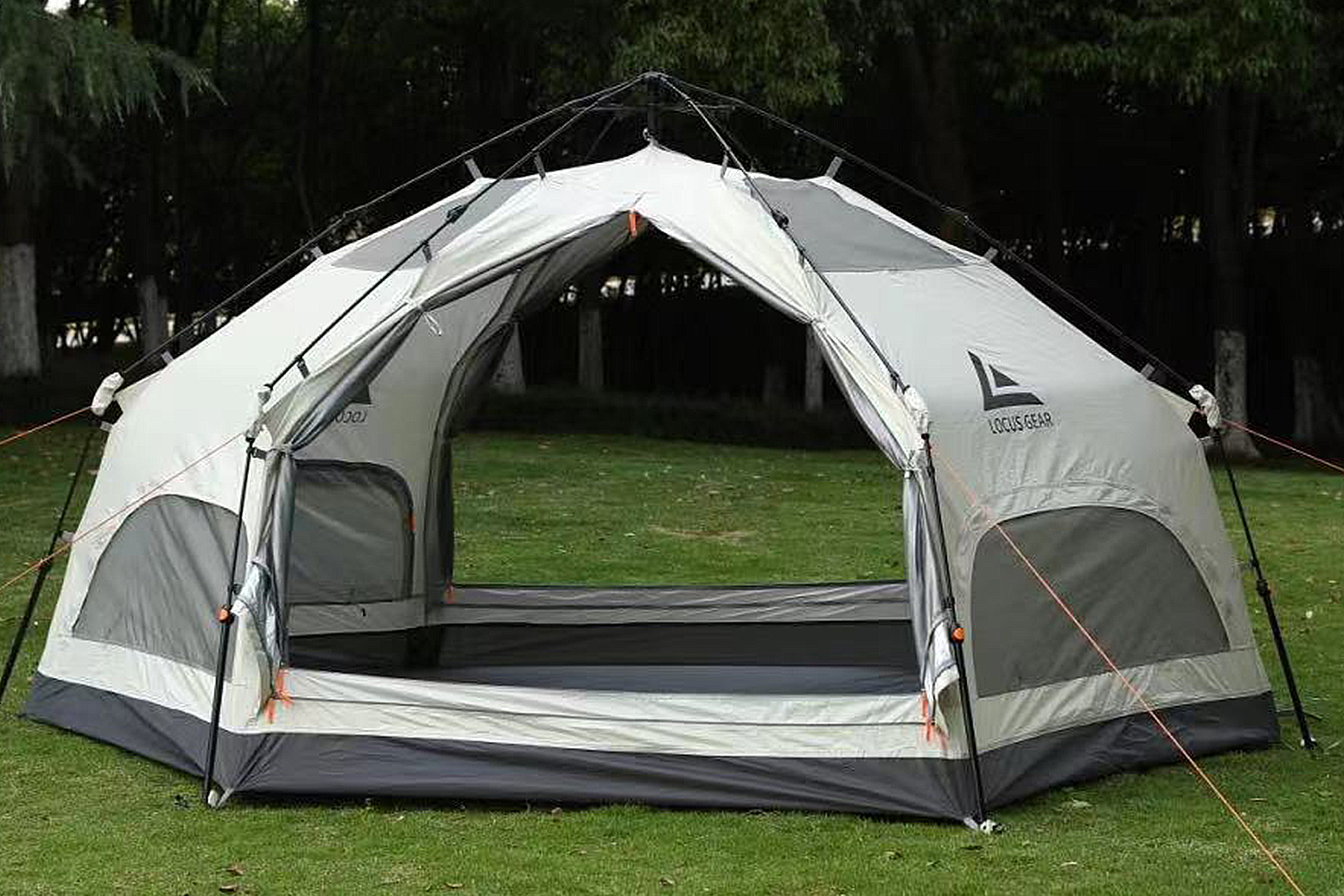 Mountainhiker เต็นท์ตั้งแคมป์ MG Hexagon Tent คนกันฝนและแดดเต็นท์เห็ด ของแท้ เห็ดสำหรับครอบครัว 6-8