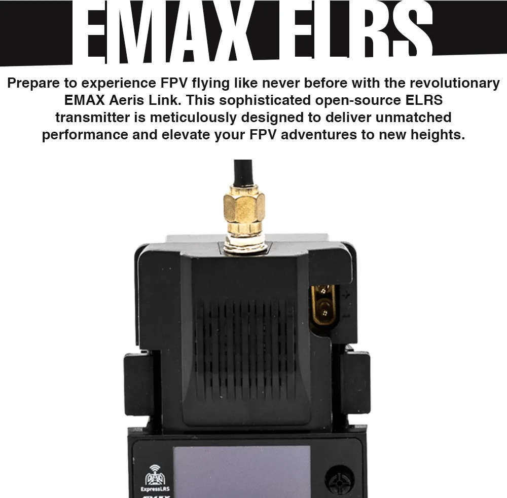 Emax Aeris Link ExpressLRS ELRS Micro TX โมดูล 2.4G 915MHz พร้อมหน้าจอ ...