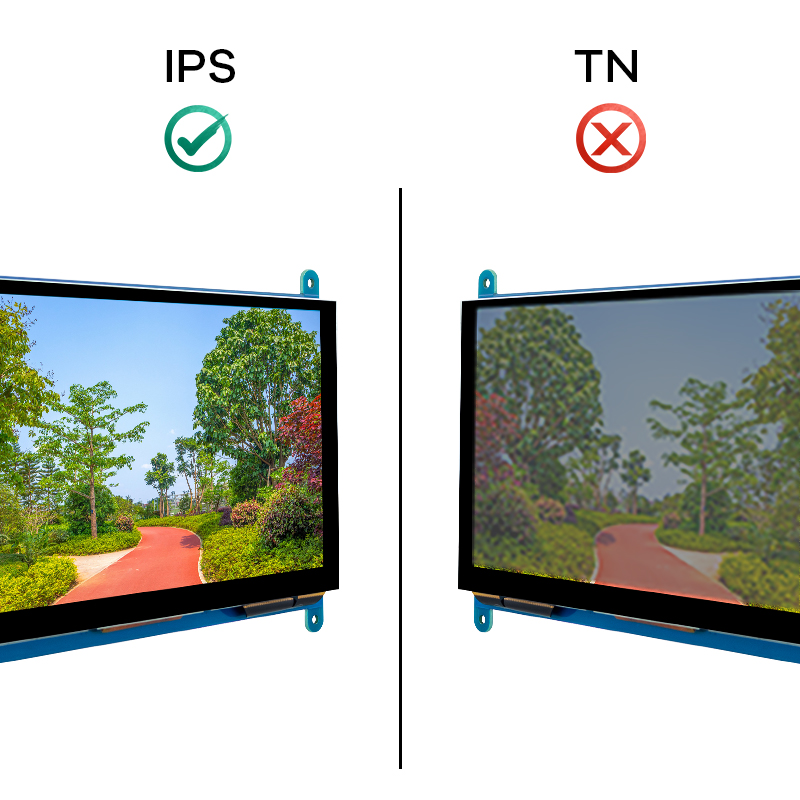 7 นิ้ว IPS LCD หน้าจอสัมผัสแผงจอแสดงผล 1024600 หน้าจอ Capacitive HDMI ...