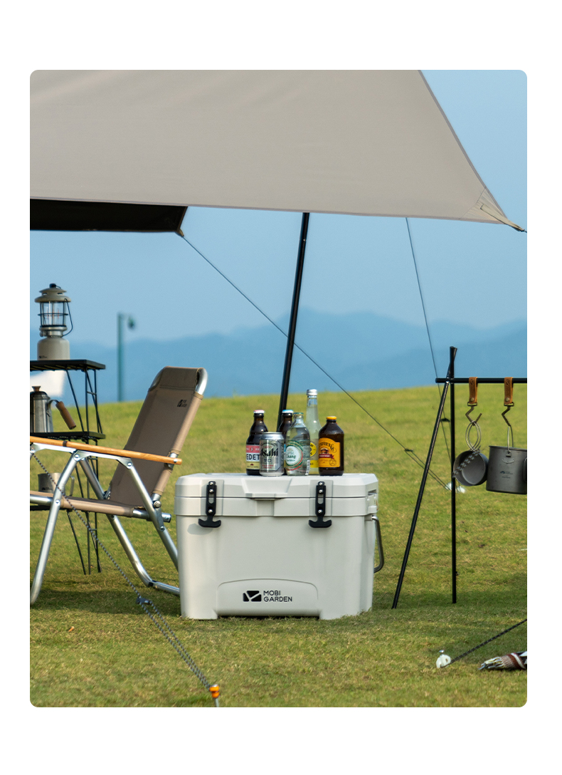 Mobi Garden 25L Large Capacity Cooler Box Outdoor Camping Portable ...