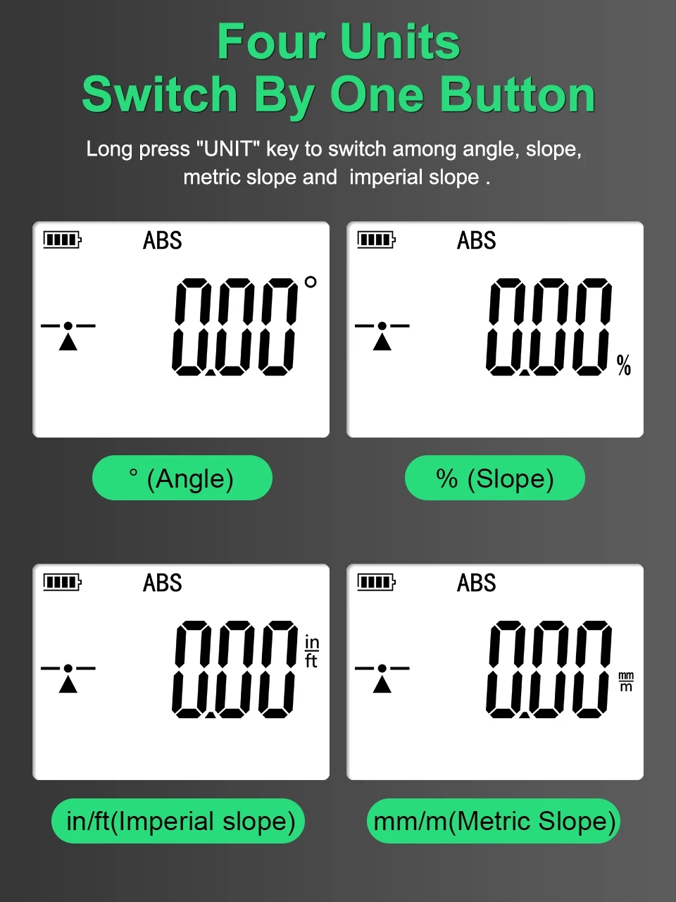 R&d เลเซอร์ดิจิตอลเครื่องวัดมุมวัด Inclinometer 3in1 เลเซอร์ระดับกล่อง ...