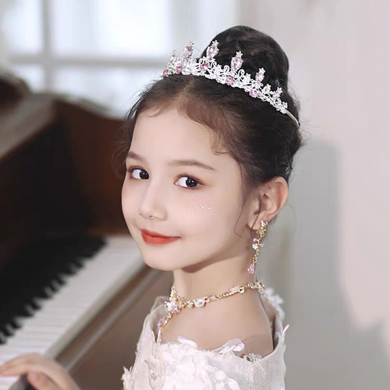 มงกุฎมงกุฎเจ้าหญิง ประดับคริสตัล พลอยเทียม สําหรับเด็ก และผู้ใหญ่ ...