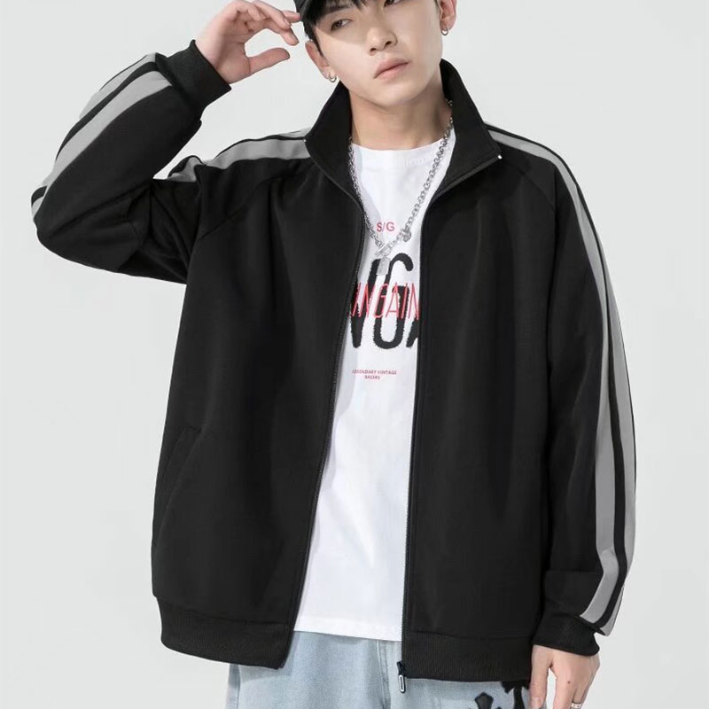 YOUTANG เสื้อวอร์ม เสื้อวอร์มกีฬา เสื้อวอร์มแขนยาว  สําหรับผู้ชาย ผู้หญิง สีขาว สีดำ สีเขียว