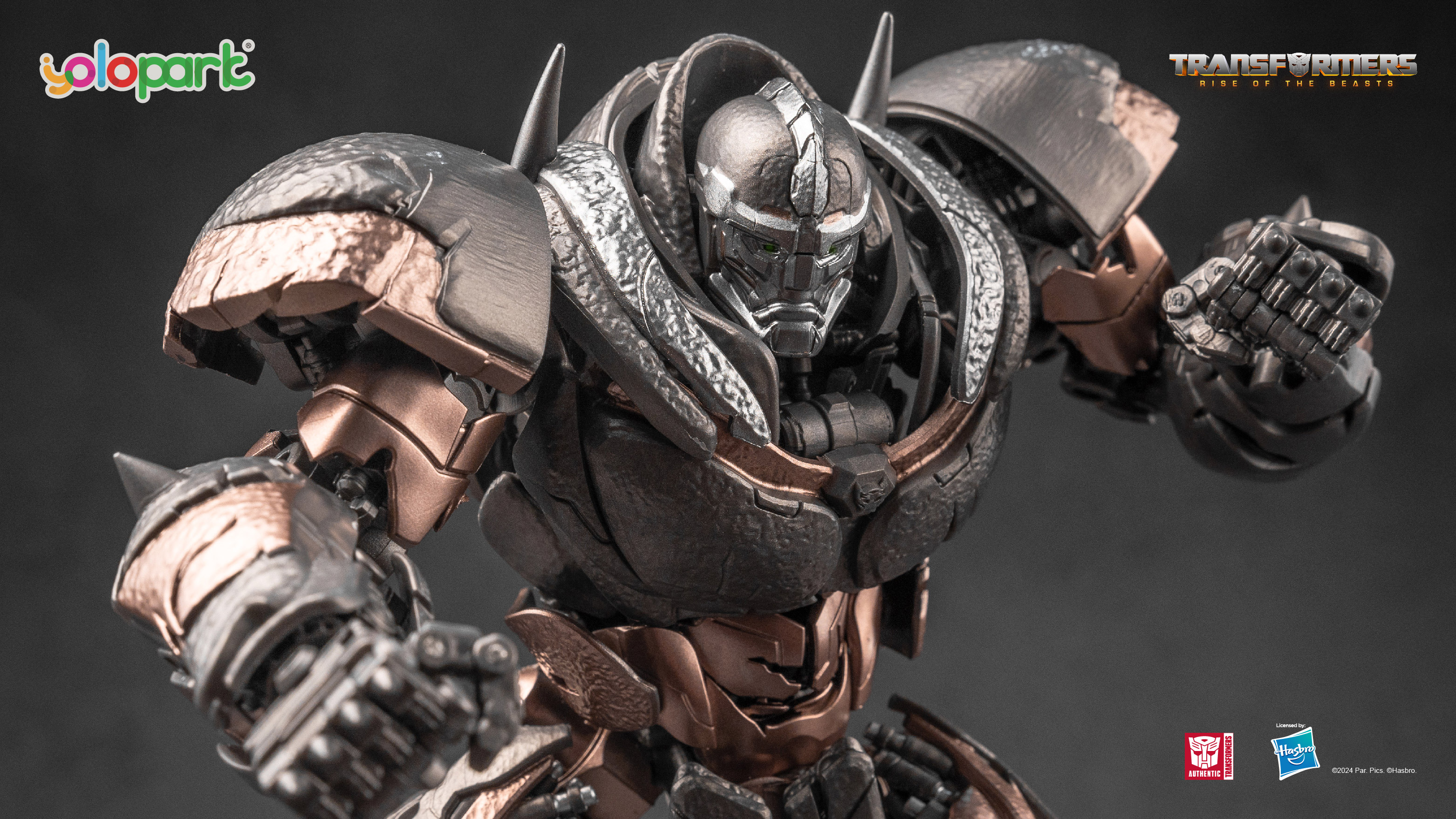 YOLOPARK AMK Series Transformers Rise of the Beasts 20cm Rhinox Model ...