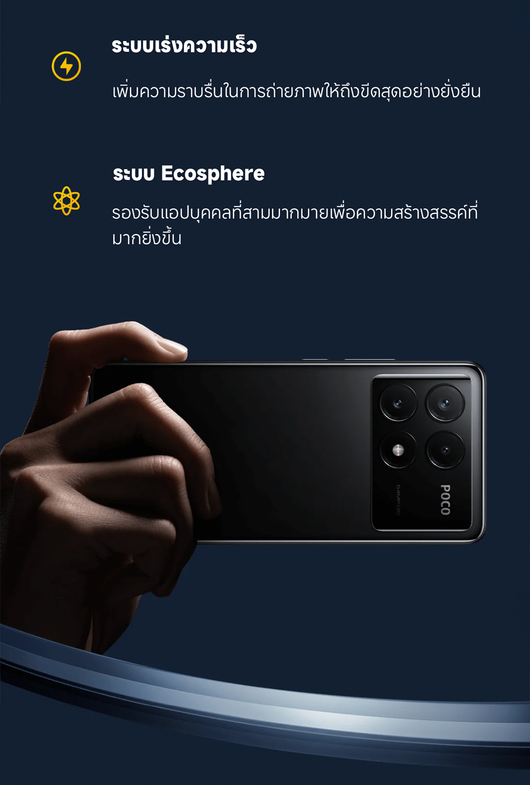 POCO X6 Pro 5G | โทรศัพท์มือถือ ชิปเซ็ท MediaTek Dimensity 8300-Ultra จอตอบสนองไว 120Hz ชาร์จเร็ว 67W 5000 mAh รับ