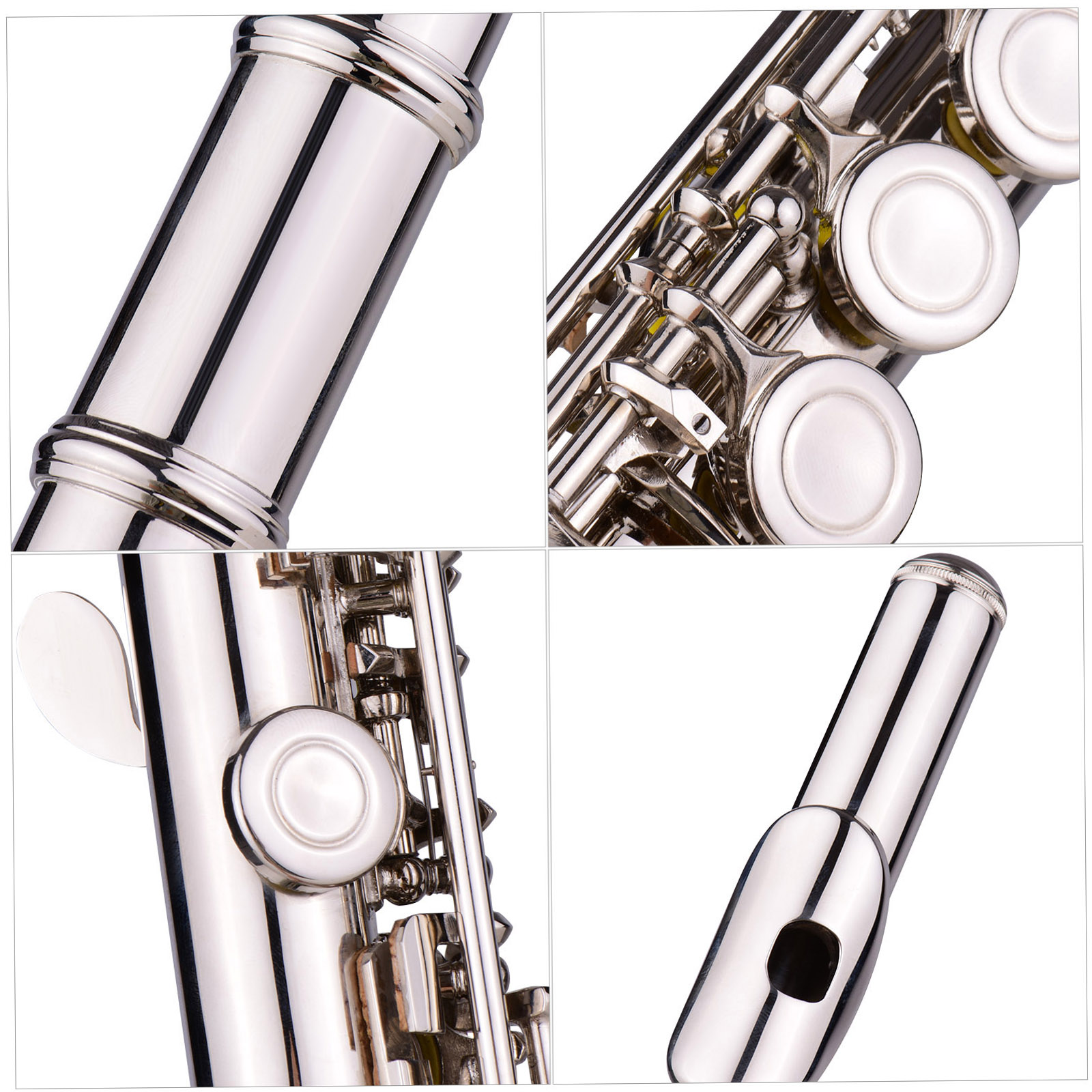จัดส่งทันที📦💨เครื่องดนตรีขลุ่ย 16 หลุม C Flutes Closed Hole 16 Keys ...
