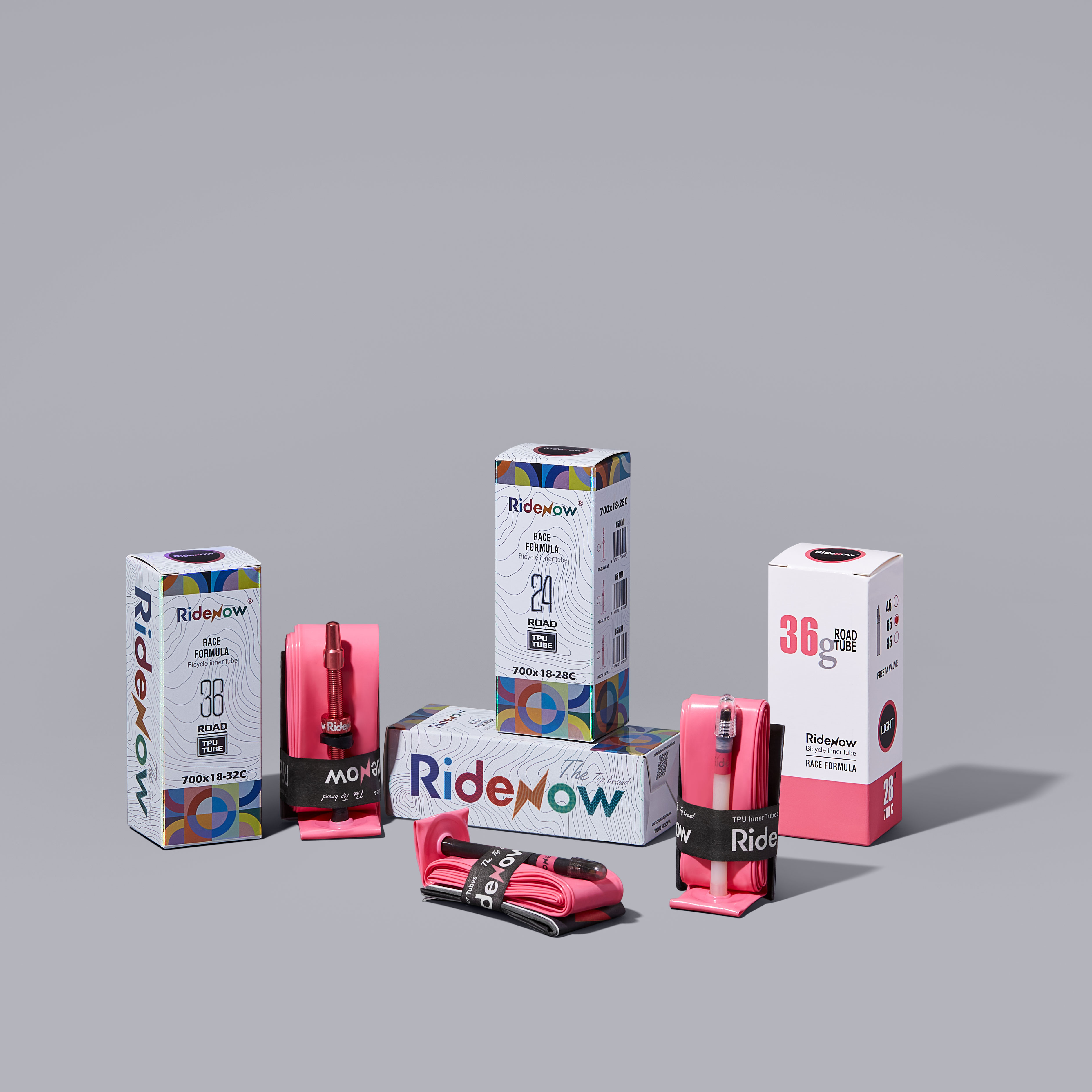Ridenow หัวฉีดยางในจักรยาน เบาพิเศษ 700X18 25 28 32c 36 กรัม | Shopee ...