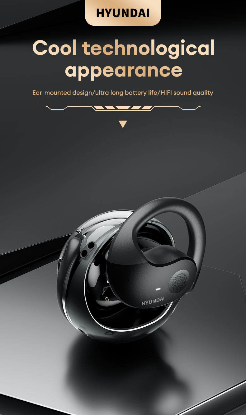 Hyundai HY-T26 หูฟังบลูทูธ 5.3 ลดเสียงรบกวน เสียงเซอร์ราวด์ HD ติดทนนาน ...