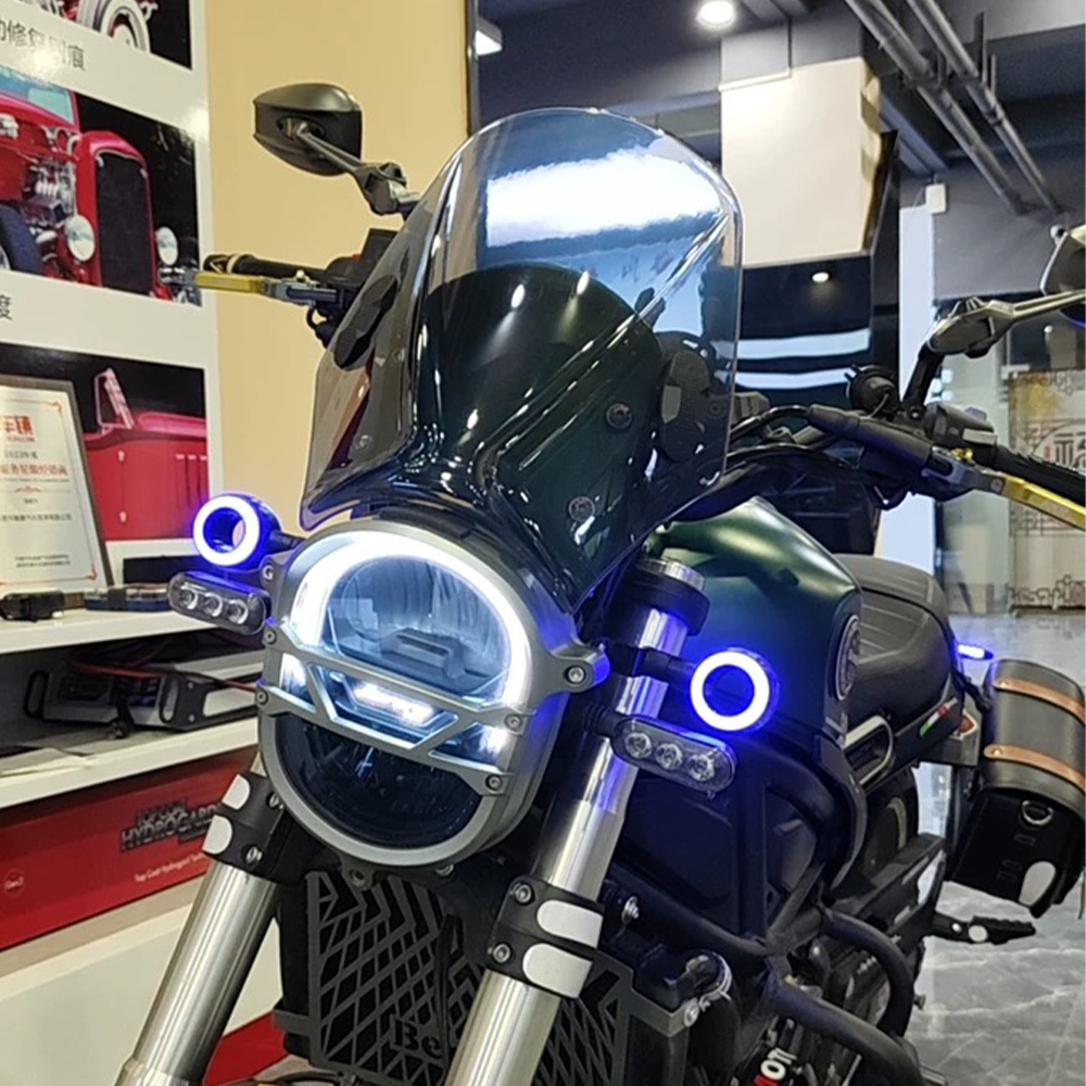 กระจกกันลมรถจักรยานยนต์ สําหรับ Royal Enfield Bullet Metreor Classic ...