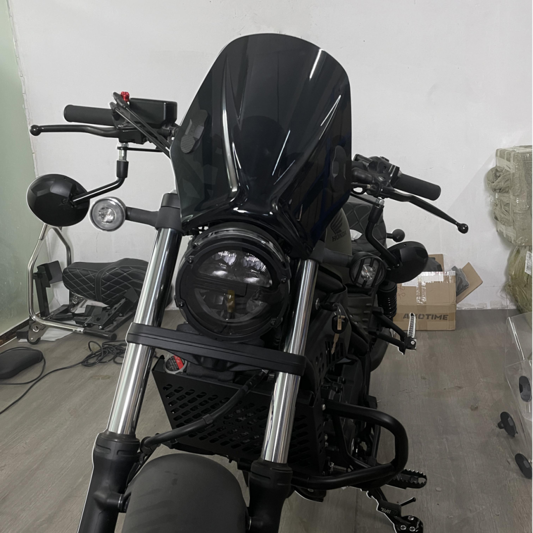 กระจกกันลมรถจักรยานยนต์ สําหรับ Royal Enfield Bullet Metreor Classic ...