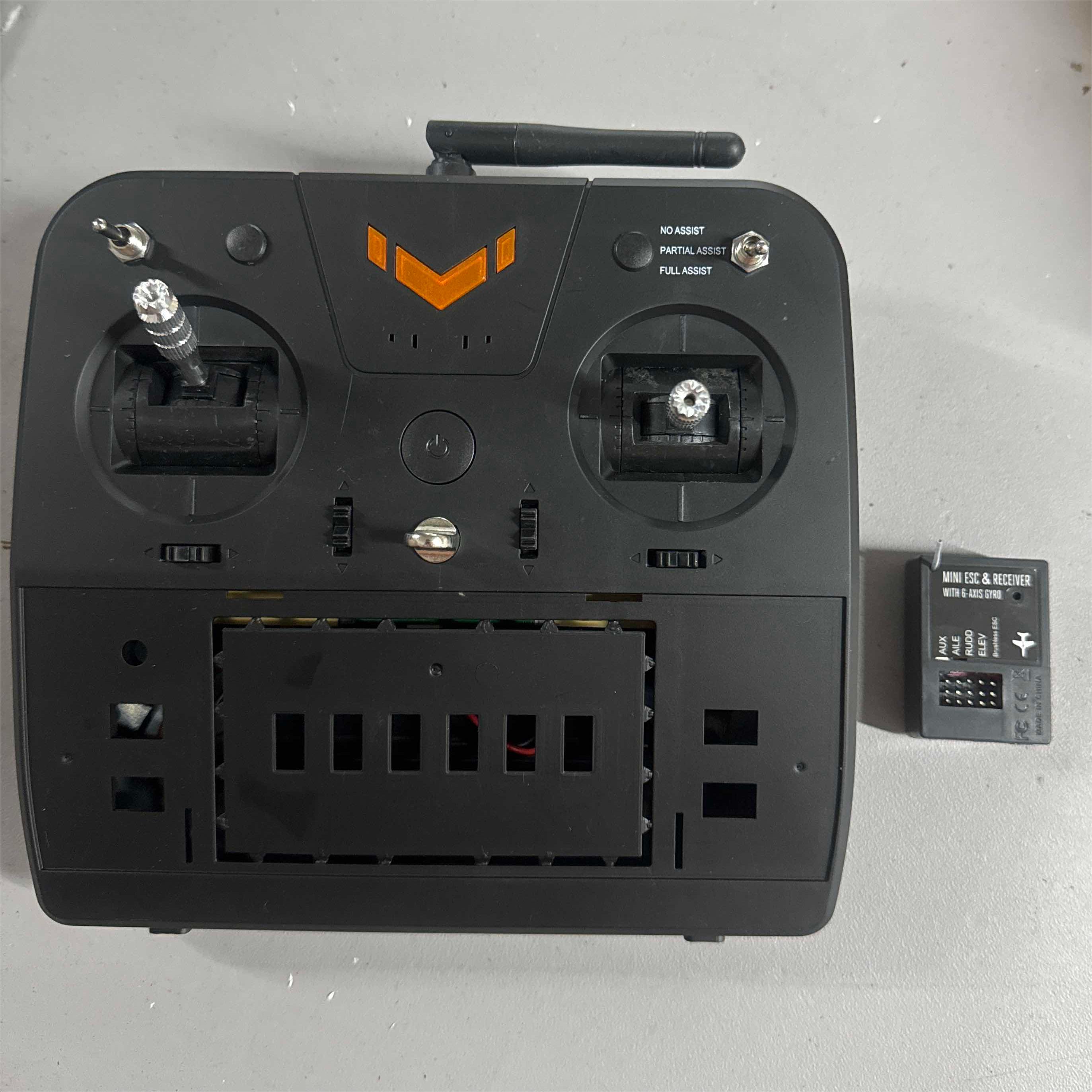 VOLANTEXRC RC Plane Parts Radio Transmitter with Receiver Set EX7/EX5 2 ...