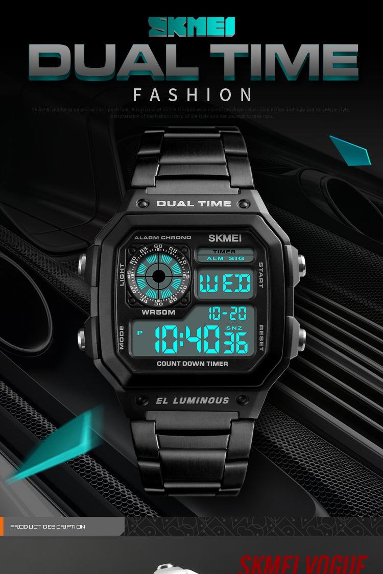 นาฬิกา Casio Casio Retro Tactil Shop Wholesale Skmei 1474 Women's