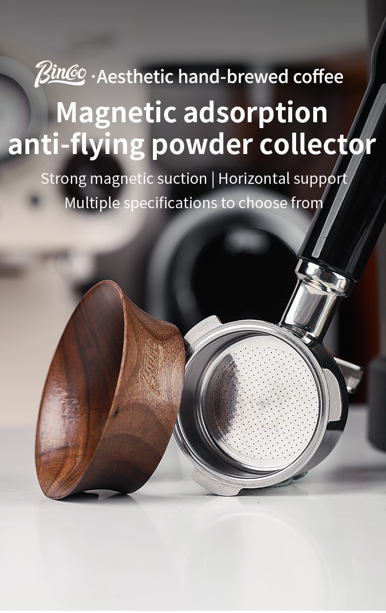 Bincoo วอลนัทแม ่ เหล ็ กผงกาแฟ Catcher เครื ่ องชงกาแฟ Handle Anti ...