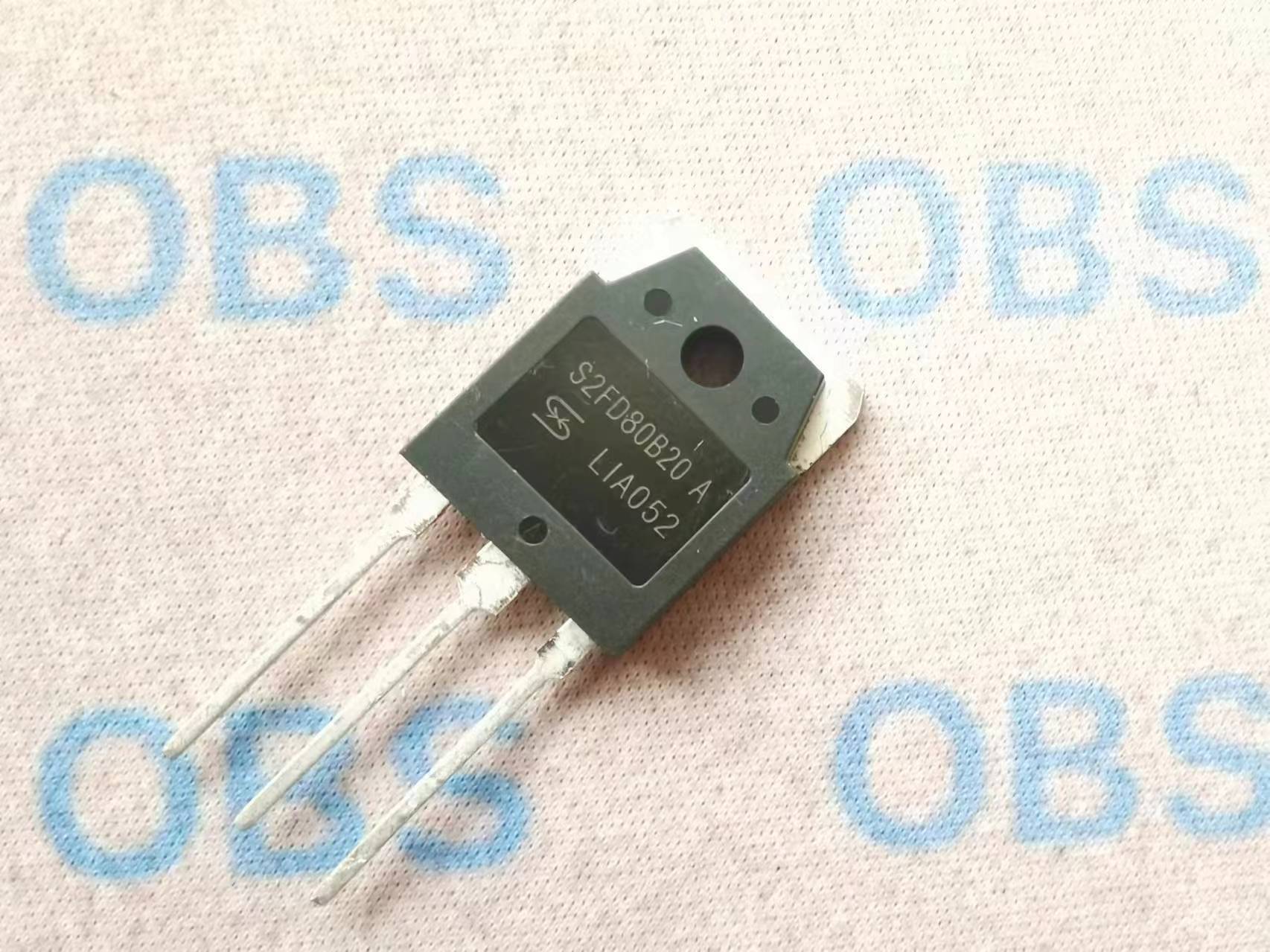 ((1 ชิ้น) S2FD80B20A ไดโอดการกู้คืนอย่างรวดเร็ว S2FD80B20 80A/200V TO ...
