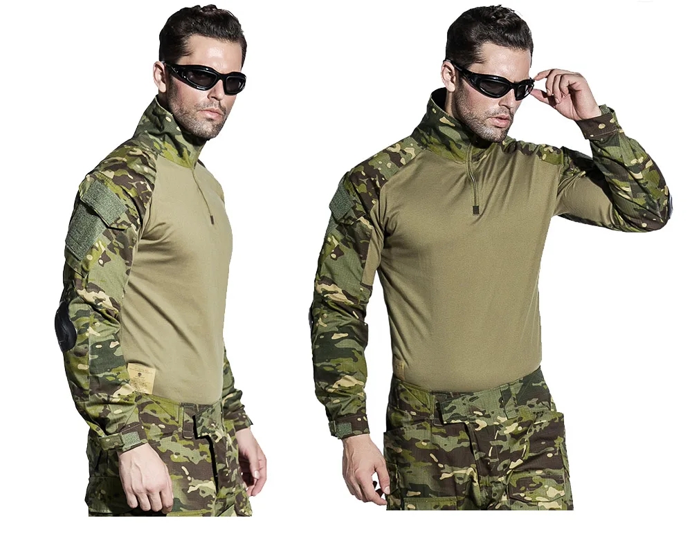 Emersongear Gen3 Camouflage Combat Suit Outdoor Hiking Training Shirt ...