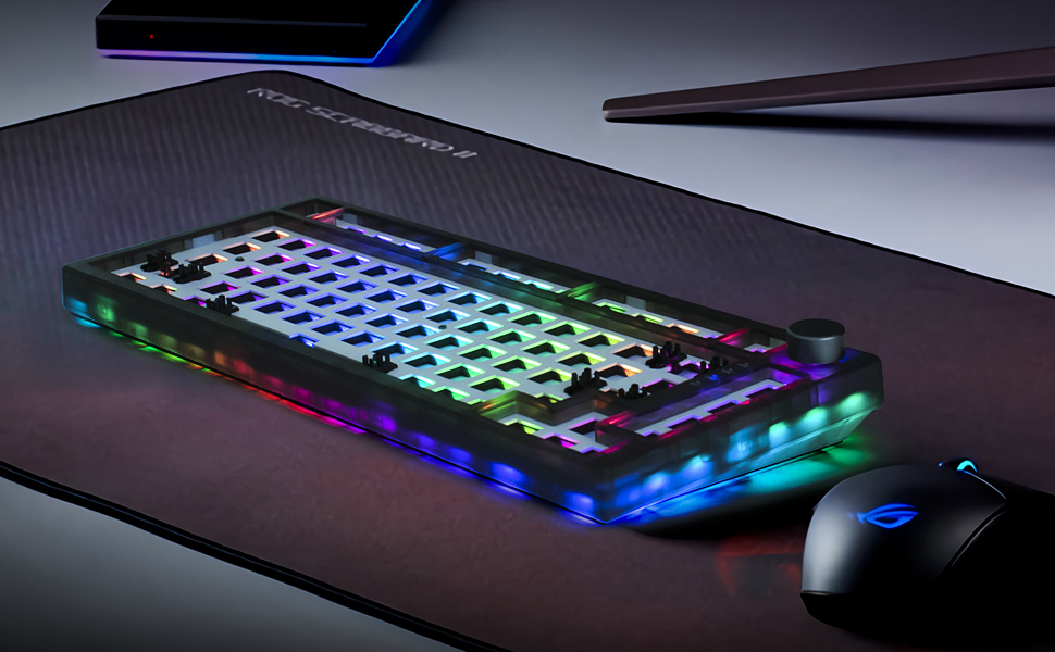 FEKER คีย์บอร์ด IK75 Pro Gasket Mechanical Keyboard Kit 75% 3 Mode RGB ...