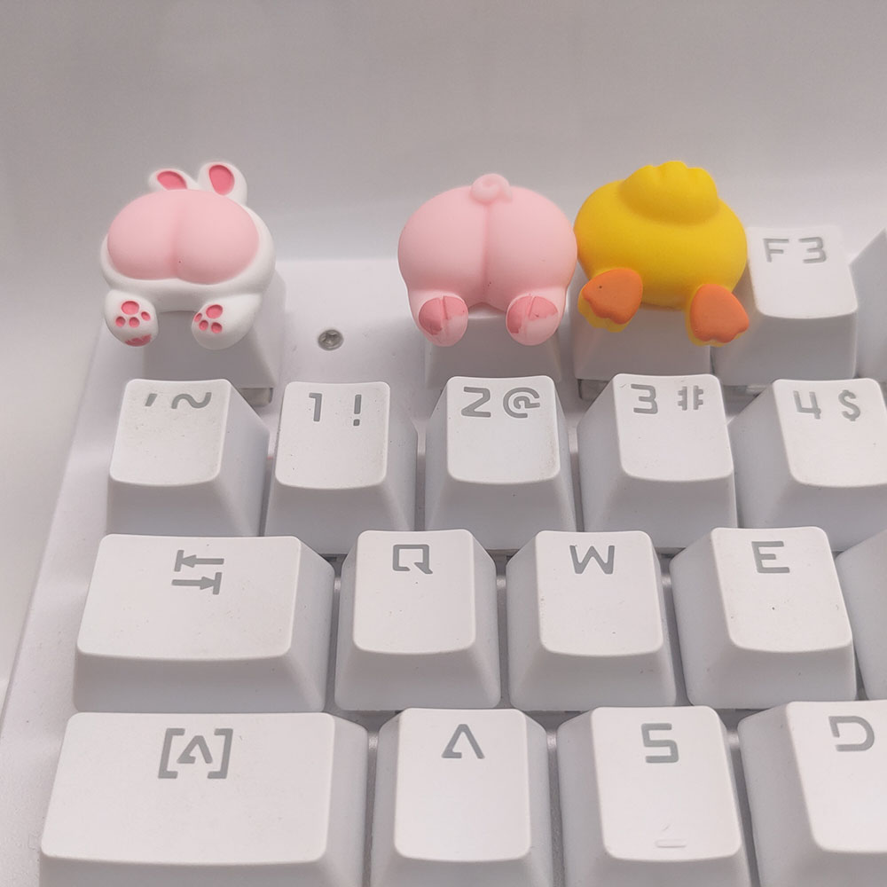 Cat Butt key cap สัตว์ Keycaps สําหรับคีย์บอร์ด Custom ESC Keycap ...