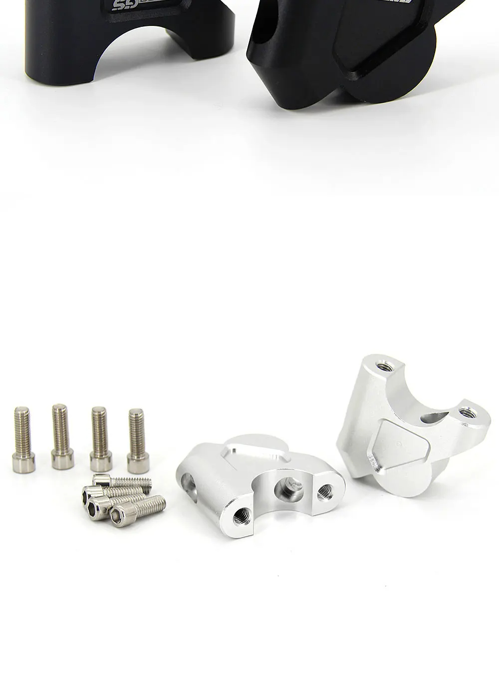 Handlebar Mount Risers Clamp สําหรับ BMW R1200GS R1250GS LC ผจญภัย ...