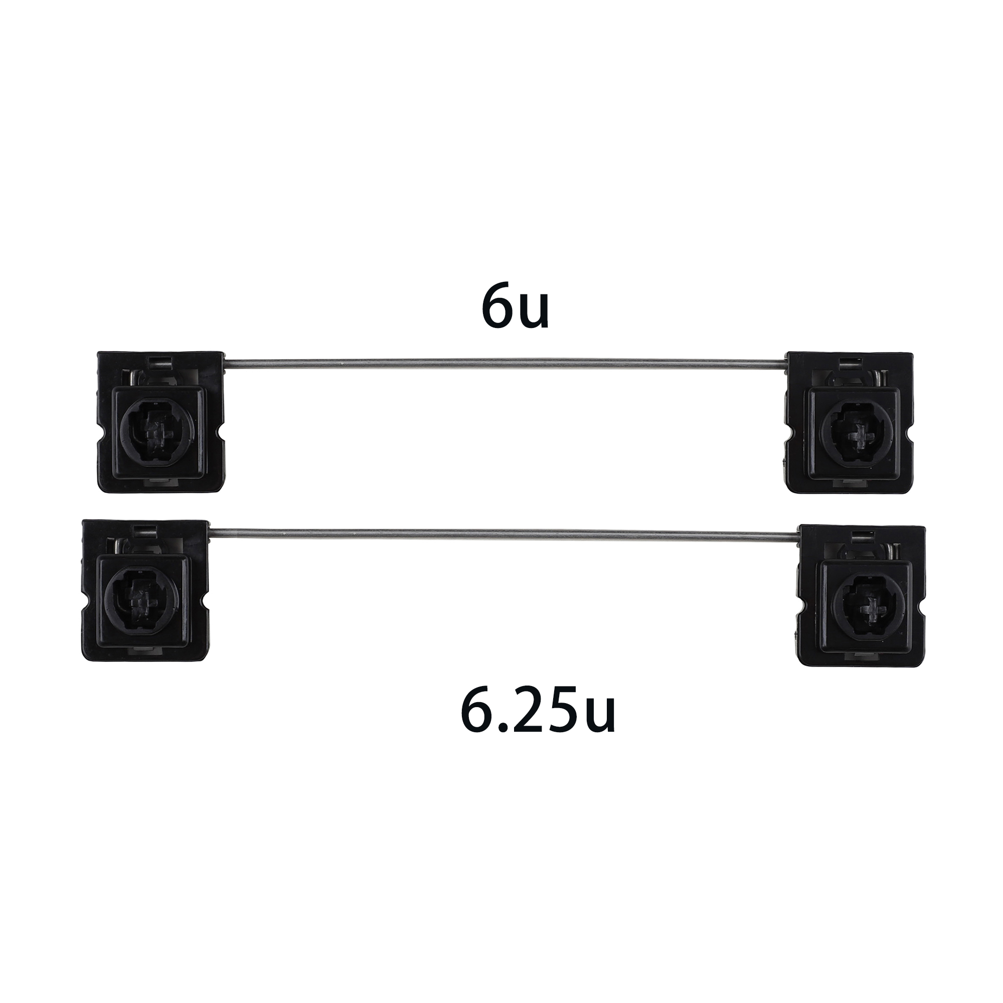 Ymdk MX Sliders Stems อะแดปเตอร์คีย์ใหญ่ 2u 6u 6.25u สําหรับ Topre DES ...
