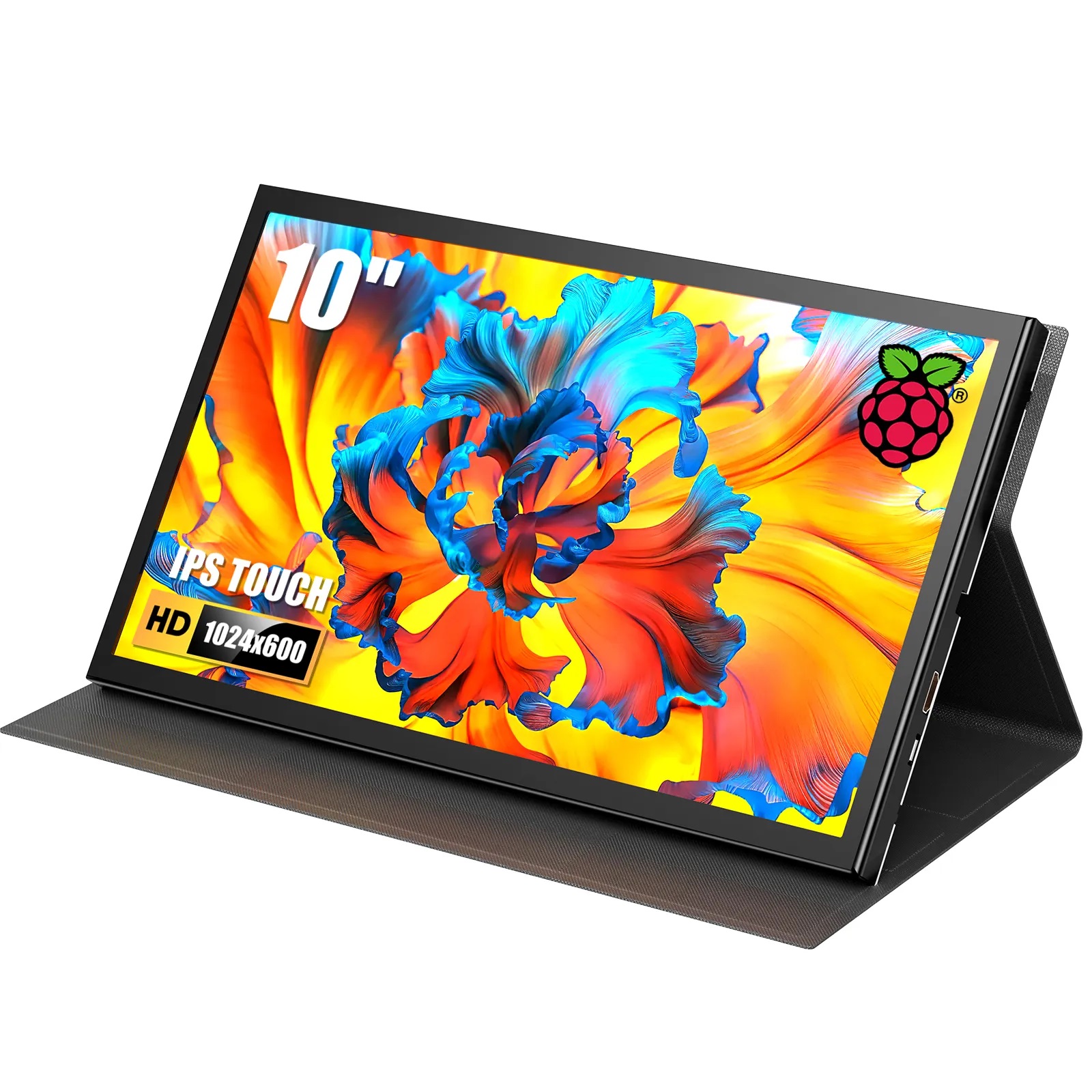 Aprotii 10 นิ้วหน้าจอ RasPi, 1024x600 IPS Capacitive Touchscreen ...