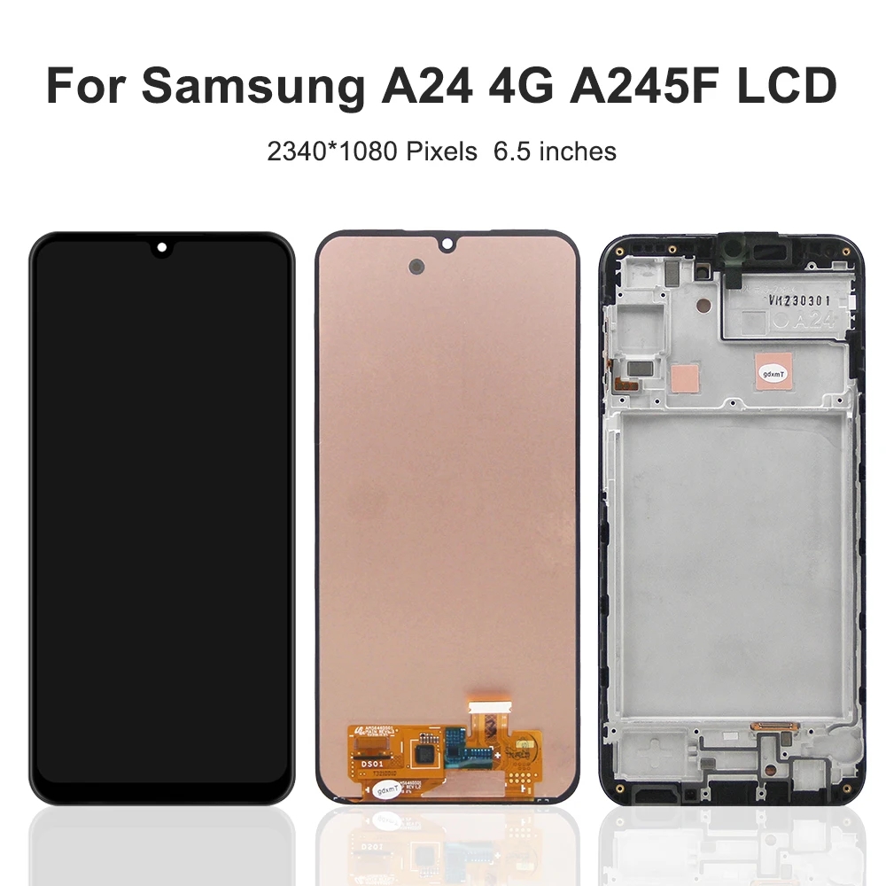 สําหรับ Samsung Galaxy A24 4G A245 SM-A245F SM-A245M/DS จอแสดงผล LCD ...