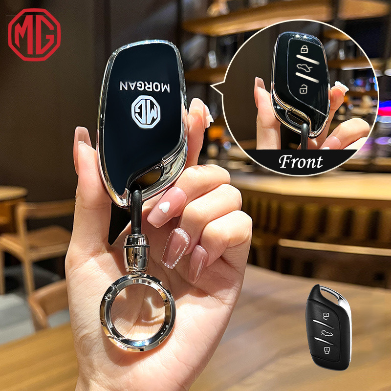 MG เคสกุญแจสําหรับ MG S5 EV/ใหม่ MG3/MG3 Hybrid+/MG4/MG5/MG VS/MG HS/MG ...