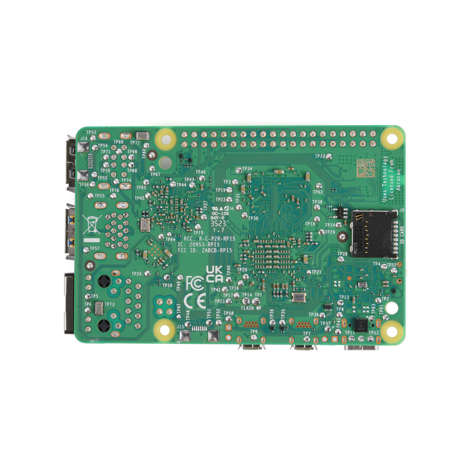 Raspberry Pi 5 Development Board RAM 4G 8G 4 Core CPU 2.5Ghz 2.4G&5G ...