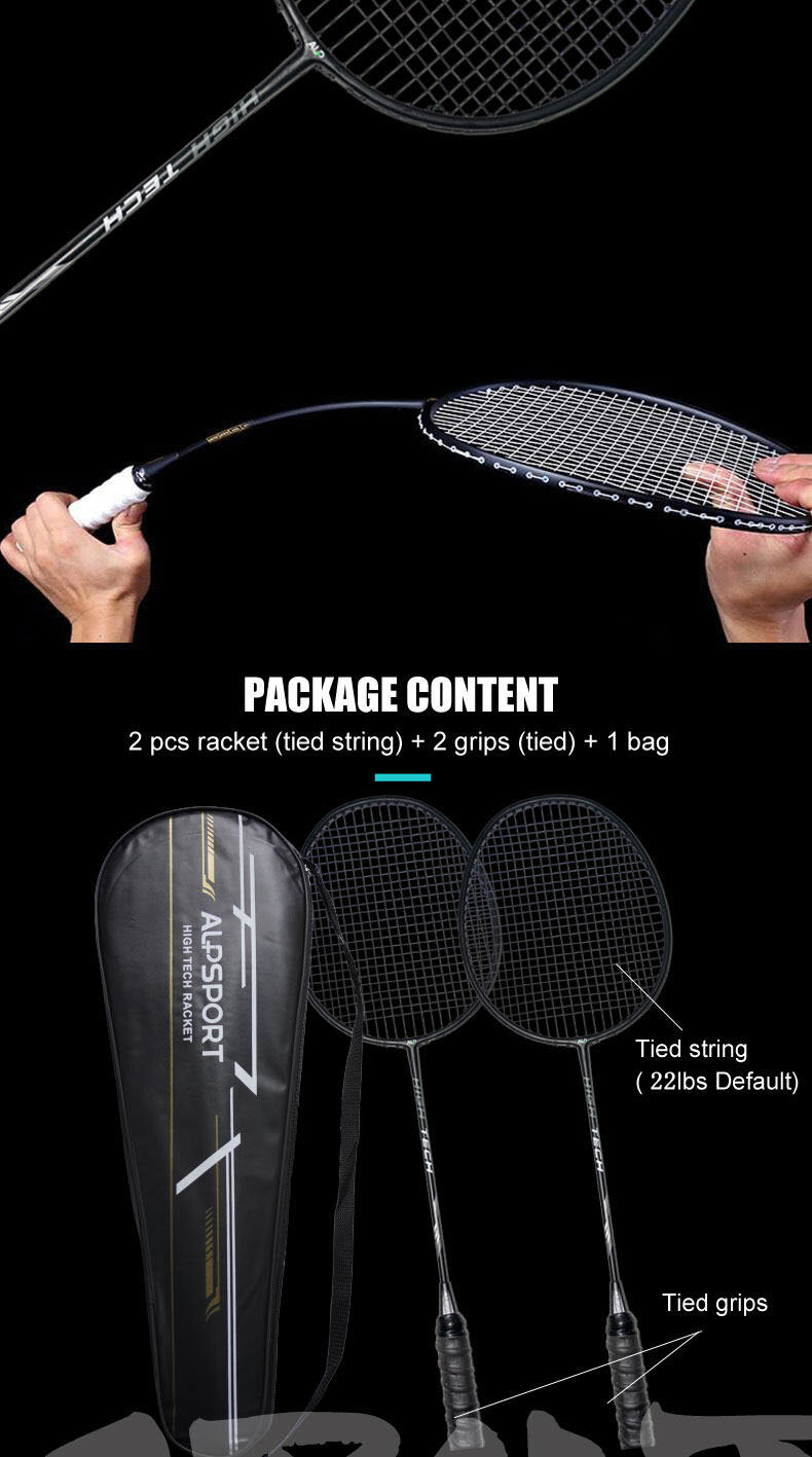 ALP RR 2 ชิ้น 4U G5 Original Design คาร์บอนไฟเบอร์ 20-22Lbs Strung ไม้ ...