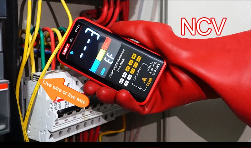 Uni-t สมาร์ทมัลติมิเตอร์แบบดิจิตอล UT121A UT121B UT122 AC DC เครื่อง ...