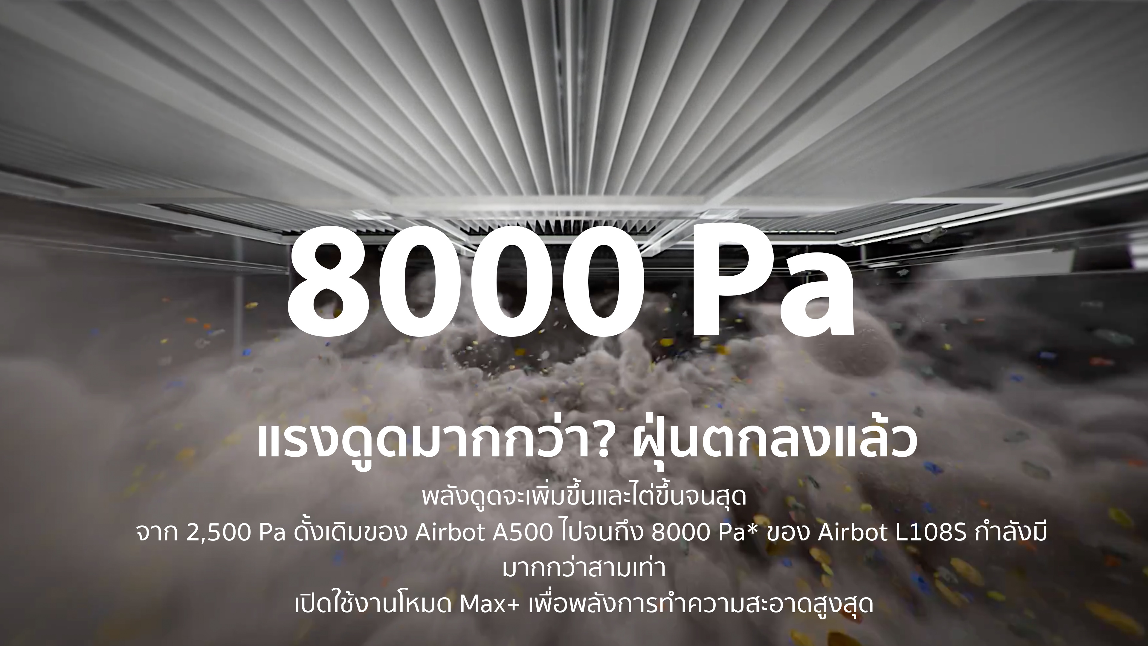 Airbot L108S Pro Ultra, 8000Pa Robot Vacuum ทำความสะอาดตัวเอง ทำให้แห้ง APP ควบคุมหุ่นยนต์กวาดอัจฉริยะ