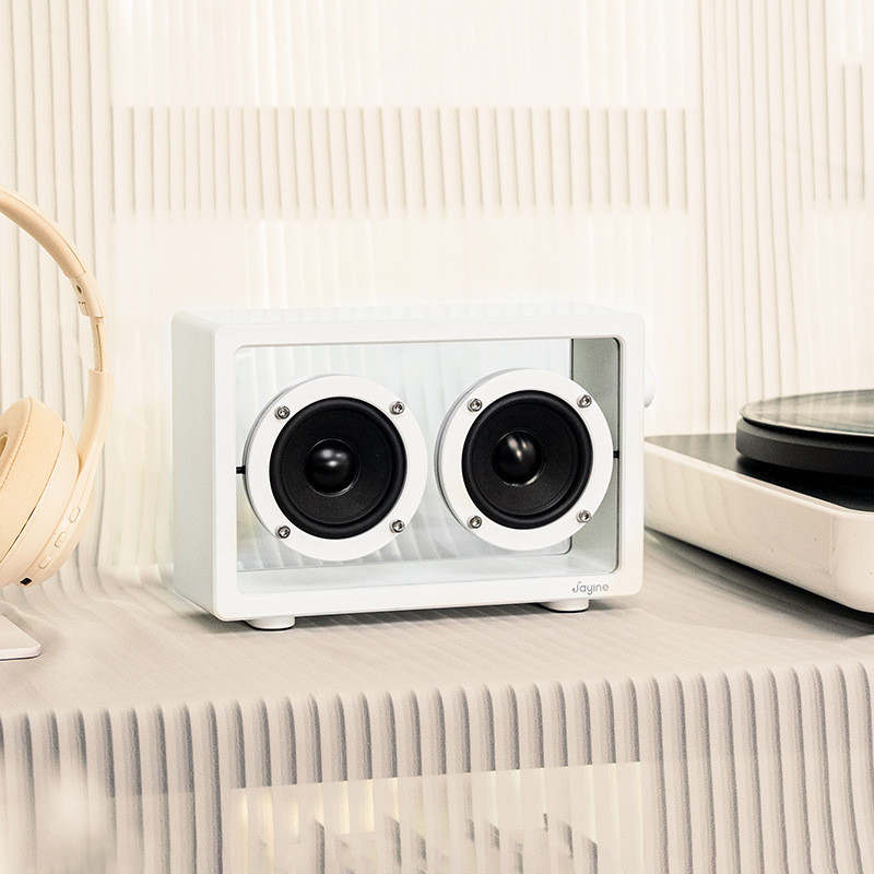 ราคาดีที่สุดใหม่ Jayine Audio ลําโพงบลูทูธโปร่งใส Cassette Mini ...