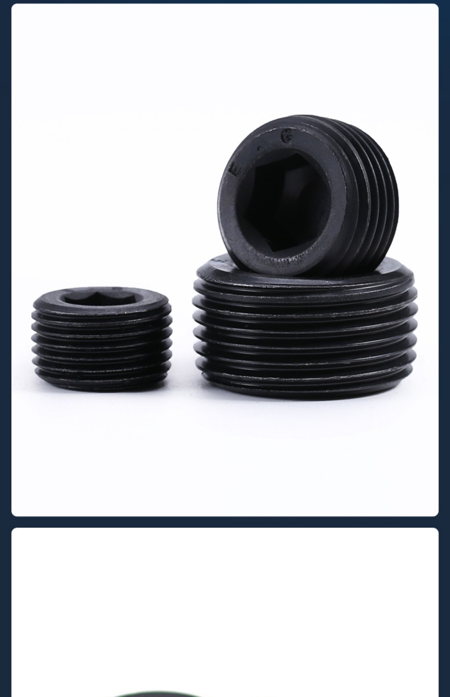 ((M10-M33) 12.9 เกรด High-Strength Throat Plug สกรูมาตรฐาน BSP หยุดสกรู ...