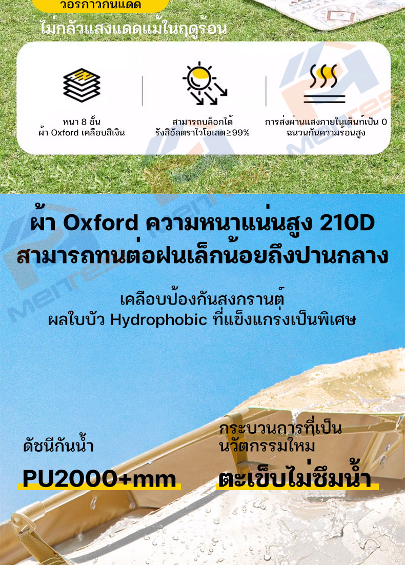 เต้นท์แคมป์ปิ้ง 1 2คน เต้นท์แคมปิ้ง เต้นท์ เต้นท์ นอน 3×4 คน คน เต็นท์สนาม เต็นท์นอน เต็นท์พับได้