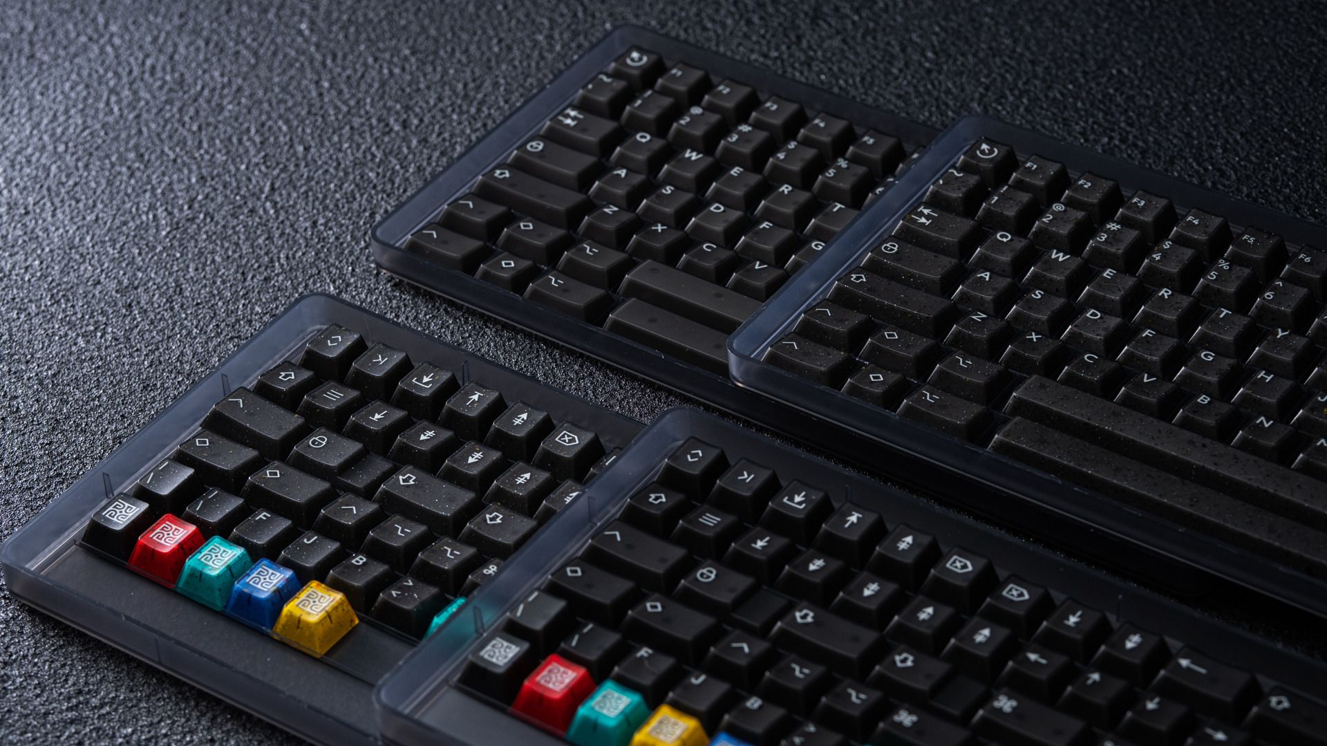 PBTfans Retro Dark Light キーキャップセット キーボード PBTfans