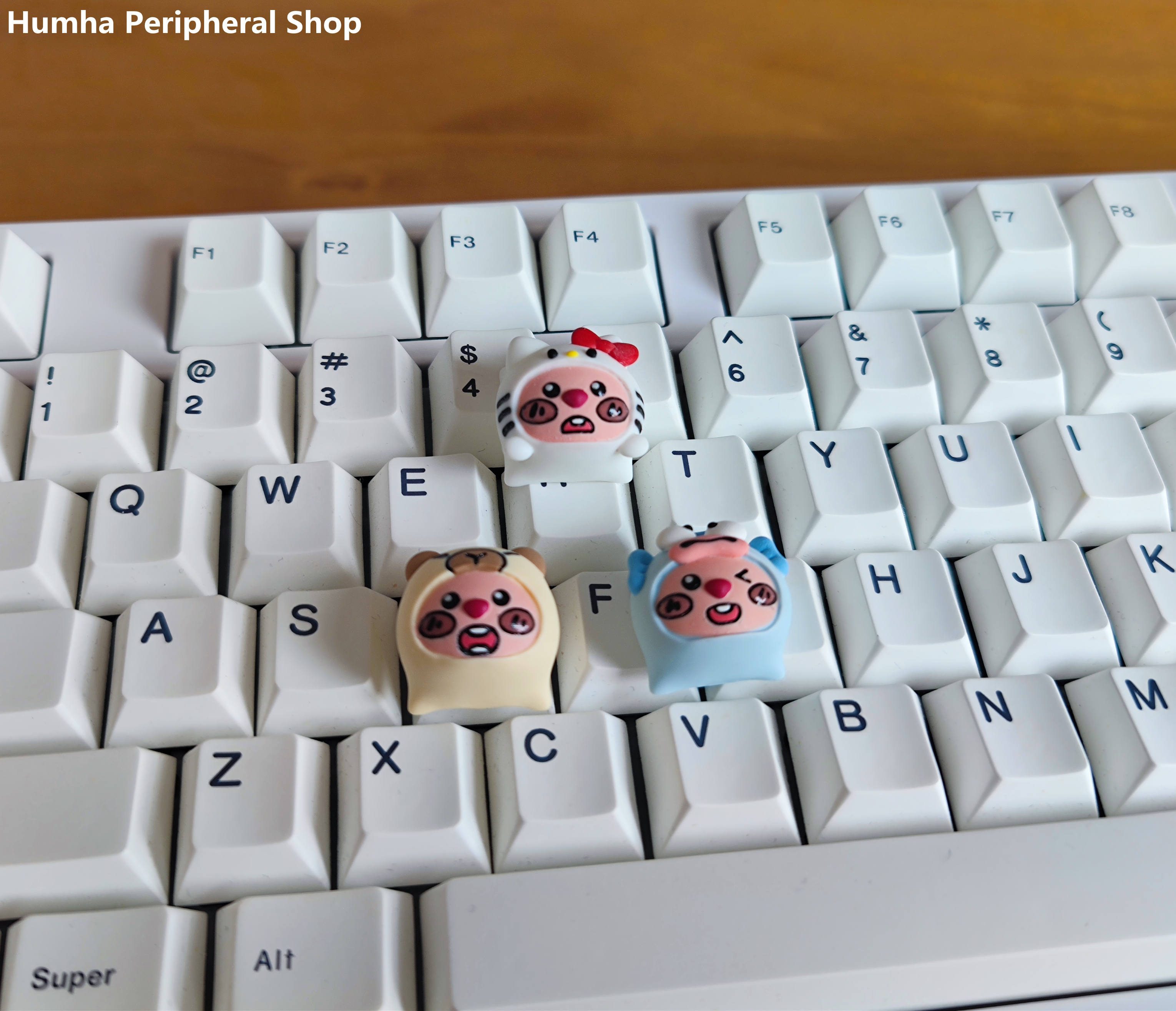Humha Artisan keycap Loopy keycaps Hand made เรซิ่น keycap คีย์บอร์ดแบบ ...