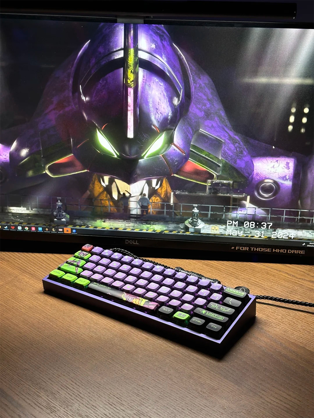 Pokemon Gengar Pudding Keycap โปรไฟล์ OEM PBT EVA Asuka Kuromi Frieren ...