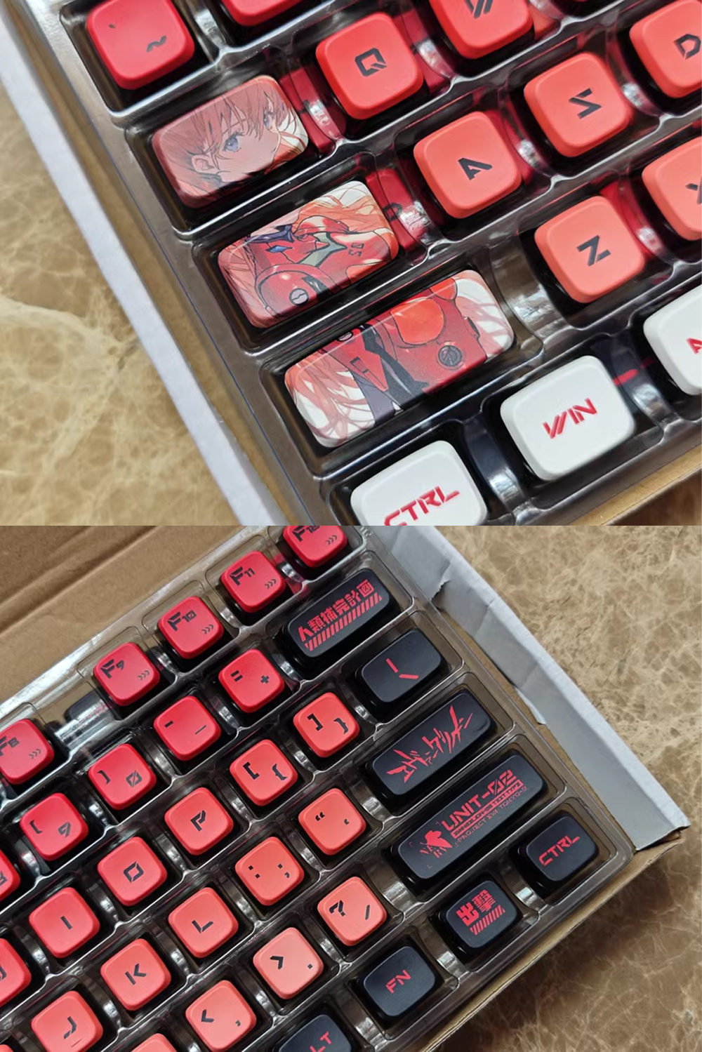 Pokemon Gengar Pudding Keycap โปรไฟล์ OEM PBT EVA Asuka Kuromi Frieren ...