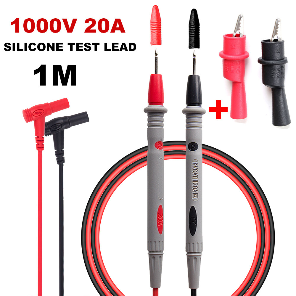 Kuaiqu 20A 1000V Hot Universal Digital Multimeter Multi Meter Test Lead ...