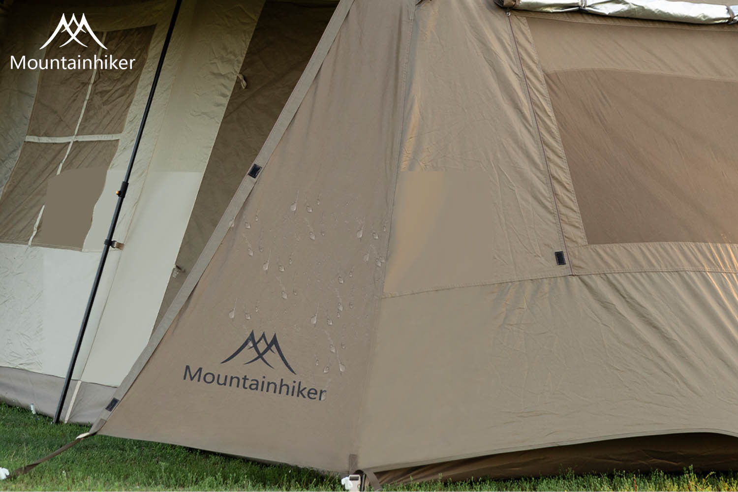 Mountainhiker   Village13 เต็นท์บ้านออโต้ 2ห้องนอน 1ห้องนั่งเล่น กางอัตโนมัติ กันน้ำกันแดด พร้อมส่ง⚡️