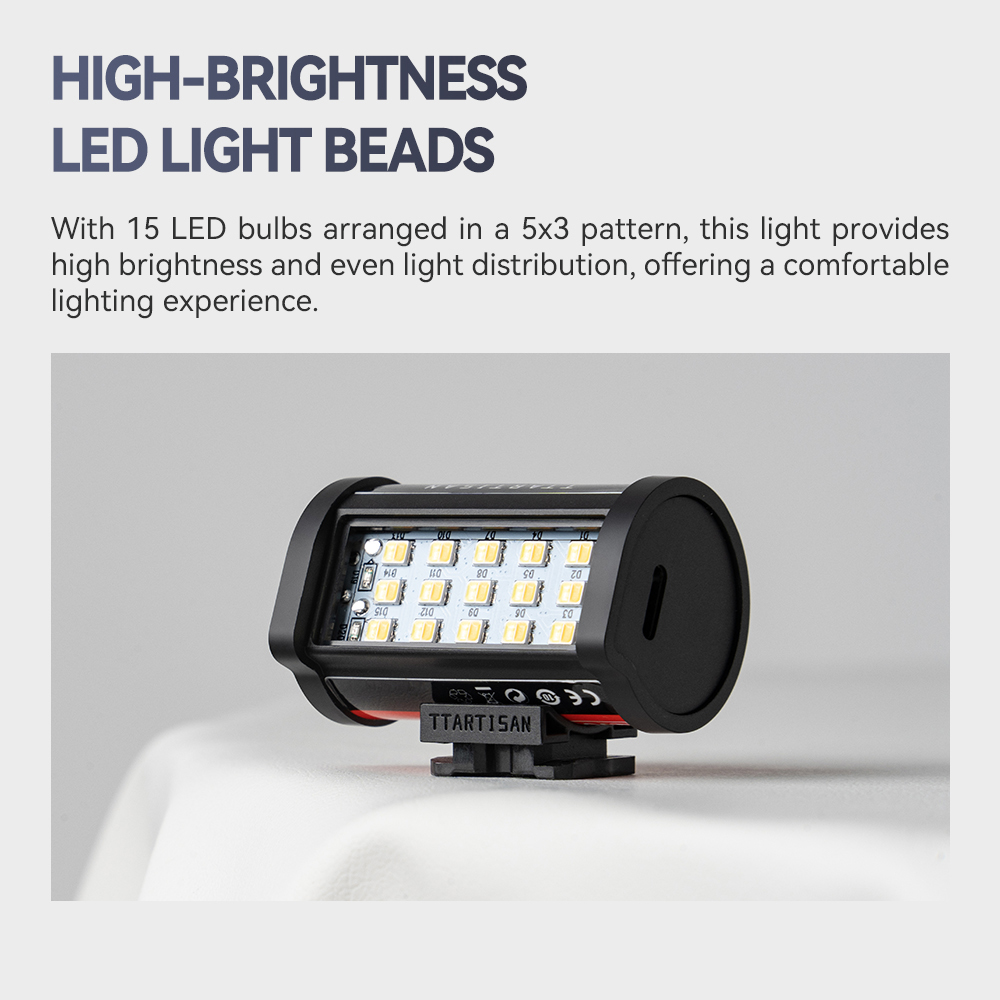 TTArtisan Mini Magnetic LED Fill Light 3000K/4500K/6000K | Shopee Thailand