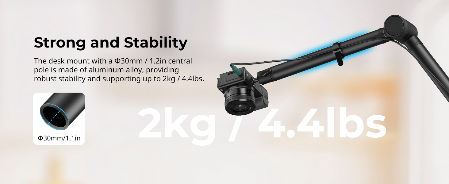 Smallrig Overhead 3 ส่วน Boom Arm Desk Mount 4324 | Shopee Thailand