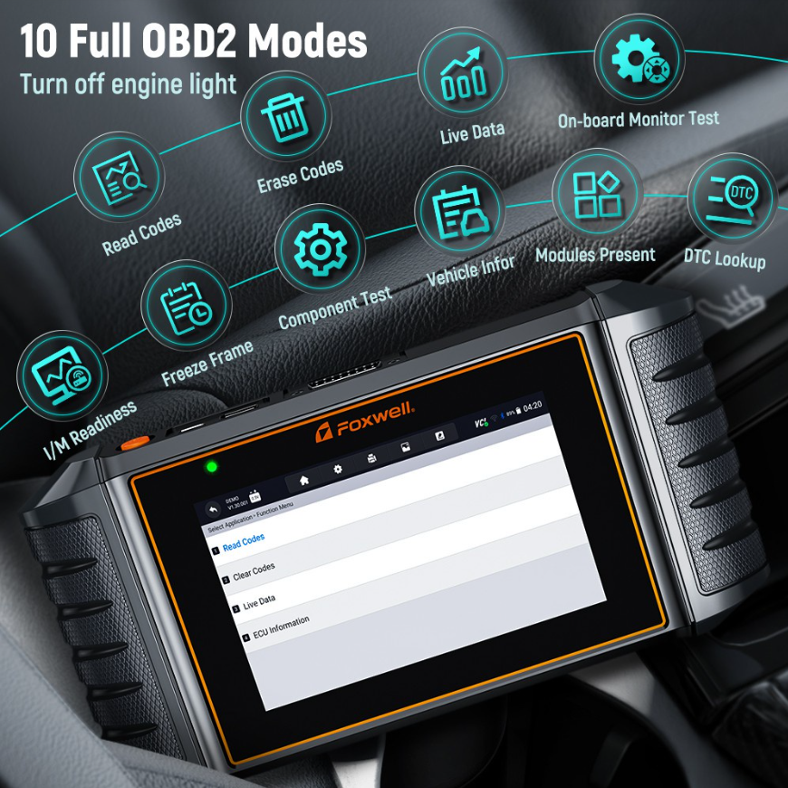 （Thai spot goods）Foxwell NT809 OBD2 Automotive Scanner Professional ...
