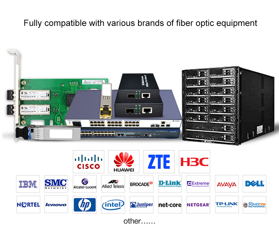 JT-COM a Pair BIDI SFP+ Module 10g SC 10KM/20KM/40KM/60KM BIDI SFP ...