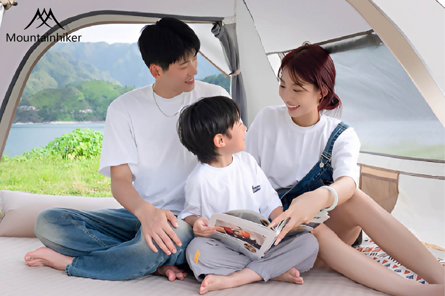 Mountainhiker เต้นท์แคมปิ้ง เต้นท์ นอน 3 - 4 คน คน เต็นท์สนาม เต็นท์เดินป่า เต็นท์นอน
