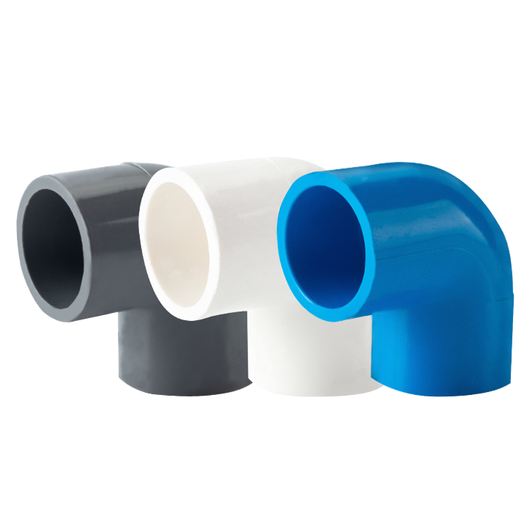 ข้อต่อ PVC ขั้วต่อข้อต่อท่อสีเทา/ขาว/น้ําเงิน /Conduit/PVC 90°ข้องอ ...