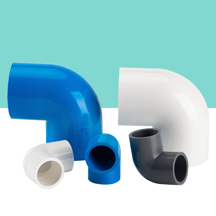 ข้อต่อ PVC ขั้วต่อข้อต่อท่อสีเทา/ขาว/น้ําเงิน /Conduit/PVC 90°ข้องอ ...