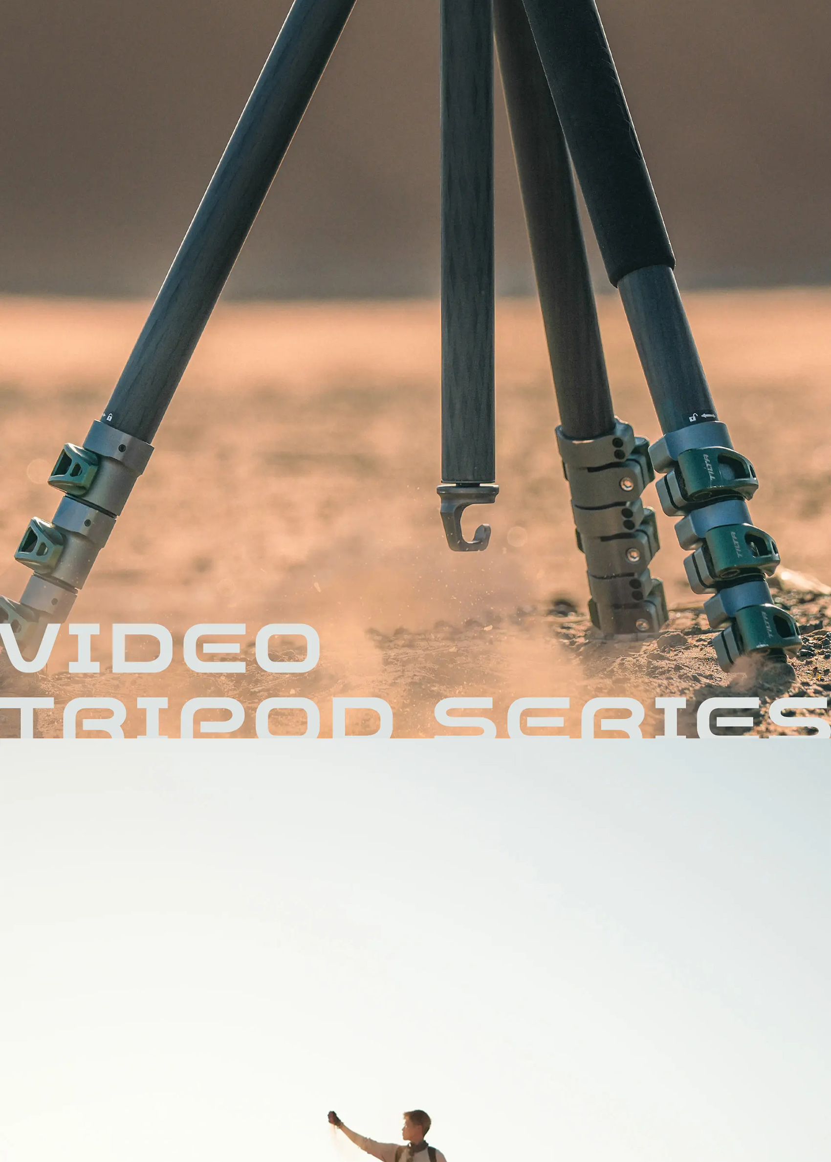 Tilta VT05 คาร์บอนไฟเบอร์ขาตั้งกล้อง TT-VT05-FB แบบพกพา Professional ขา ...