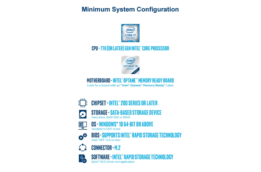 Intel Optane หน่วยความจํา M10 16GB M.2 2280 Pcie3.0*2 Nvme 3D XPoint ...