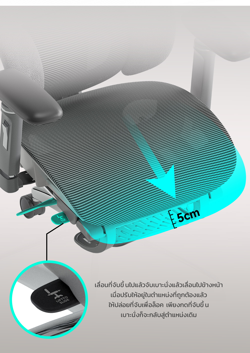 MUSSO รุ่น H80 PRO เก้าอี้สีเทา เก้าอี้สีดำ เก้าอี้สำนักงานตามหลักสรีรศาสตร์ 6D เก้าอี้เบาะ นุ่ม ที่เท้าแขน พนักพิงศีรษะปรับได้ ONE-YEAR WARRANTY