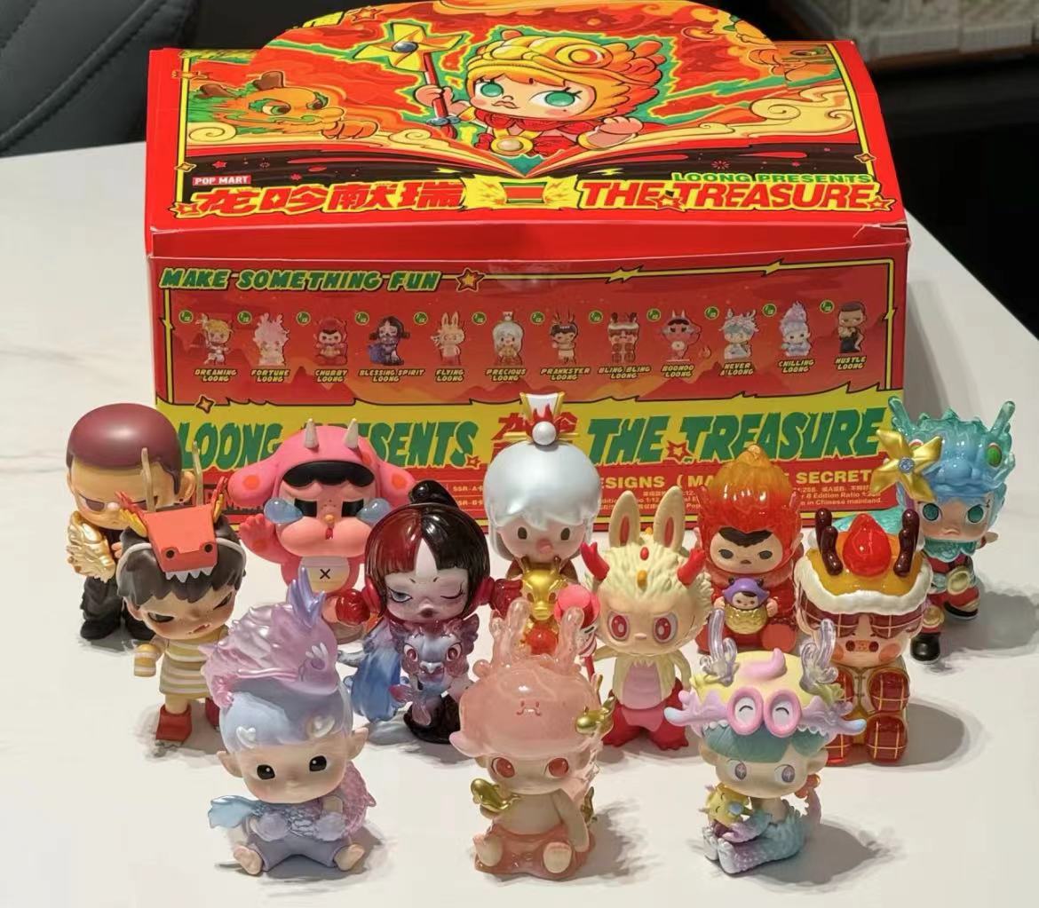 ของแท้ popmart popmart dimoo dimoo Series Mystery Box sp Royal Water ...